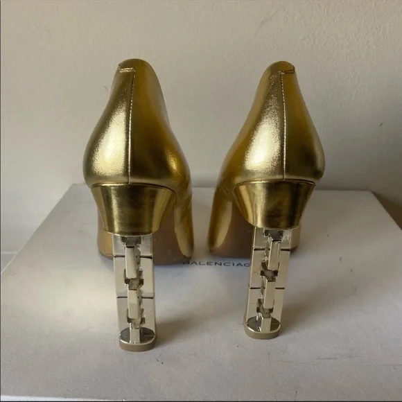 Katy Perry Suzzie Gold Pumps - Picture 9 of 10